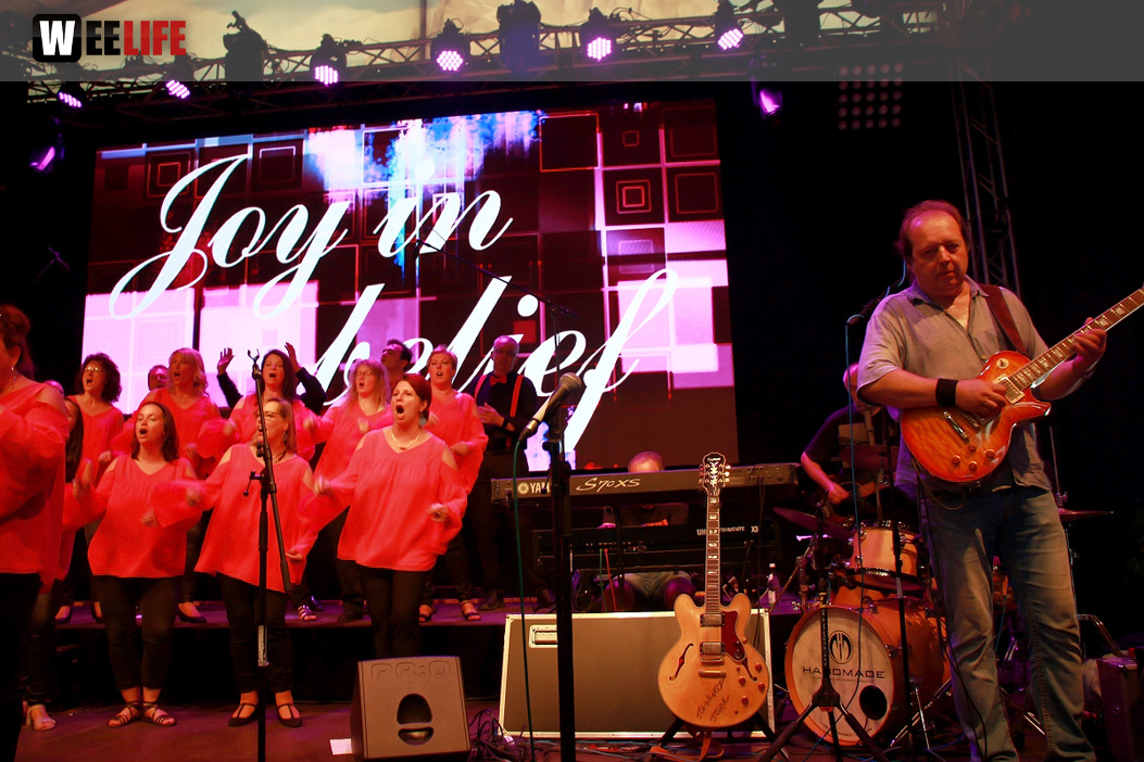 Gospelfrühschoppen mit Joy in Belief ProHof Hofer Volksfest 2019