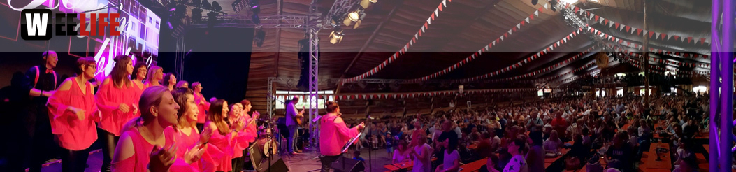 Gospelfrühschoppen mit Joy in Belief ProHof Hofer Volksfest 2019