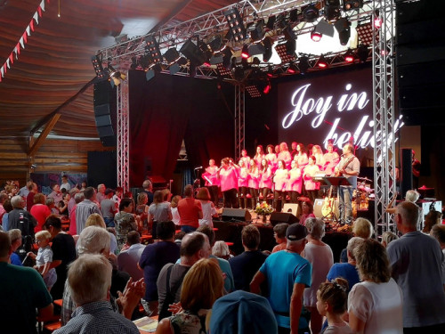Gospelfrühschoppen mit Joy in Belief ProHof Hofer Volksfest 2019 – Foto 101