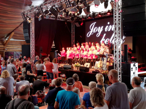 Gospelfrühschoppen mit Joy in Belief ProHof Hofer Volksfest 2019 – Foto 110