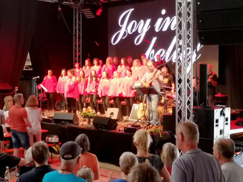 Gospelfrühschoppen mit Joy in Belief ProHof Hofer Volksfest 2019 – Foto 113