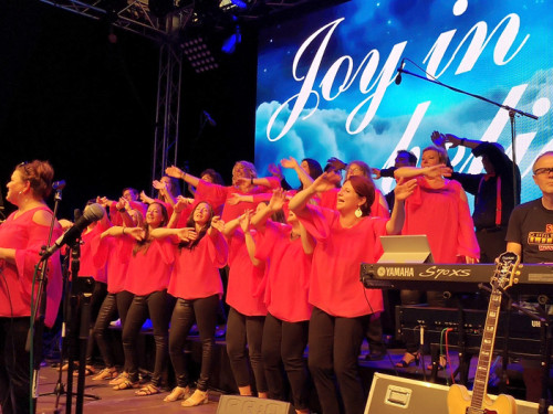 Gospelfrühschoppen mit Joy in Belief ProHof Hofer Volksfest 2019 – Foto 120