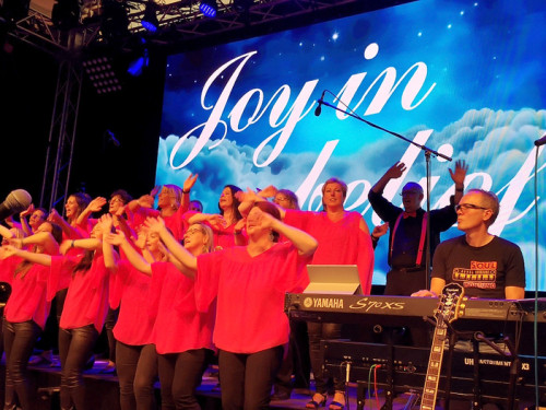 Gospelfrühschoppen mit Joy in Belief ProHof Hofer Volksfest 2019 – Foto 121