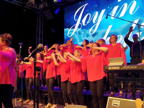 Gospelfrühschoppen mit Joy in Belief ProHof Hofer Volksfest 2019 – Foto 122