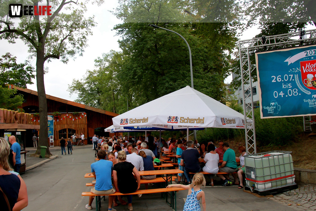 Nachmittag Hofer Volksfest Tag 3 28.07.2019