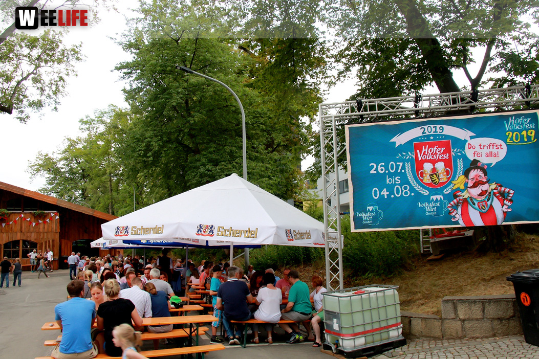 Nachmittag Hofer Volksfest Tag 3 28.07.2019
