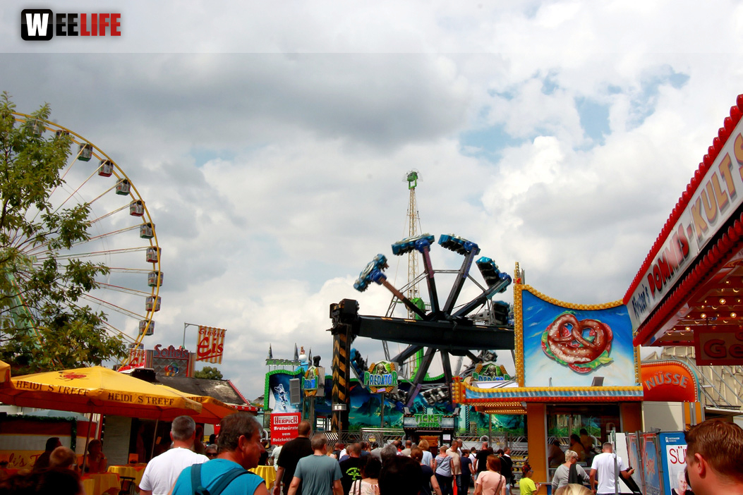 Nachmittag Hofer Volksfest Tag 3 28.07.2019