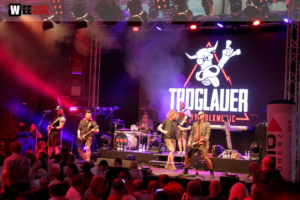 Troglauer Buam Euroherz Tag Tag 6 Hofer Volksfest 2019