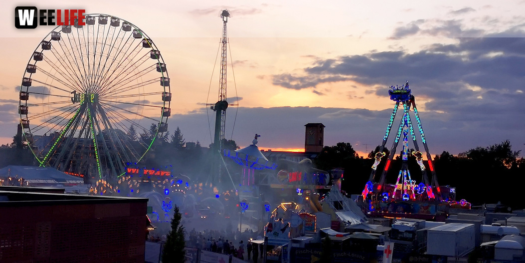 Nachmittag von Oben Hofer Volksfest Tag 7