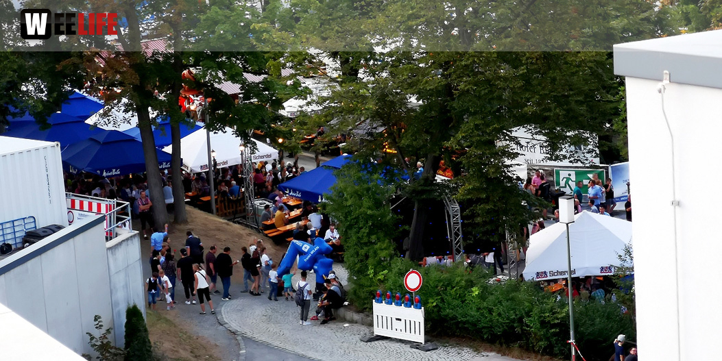 Nachmittag von Oben Hofer Volksfest Tag 7