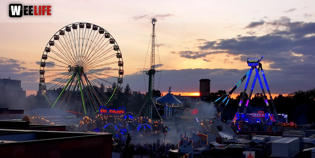 Nachmittag von Oben Hofer Volksfest Tag 7