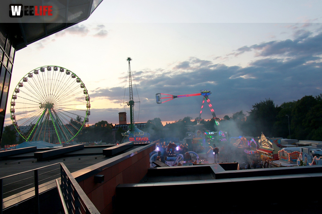 Nachmittag von Oben Hofer Volksfest Tag 7