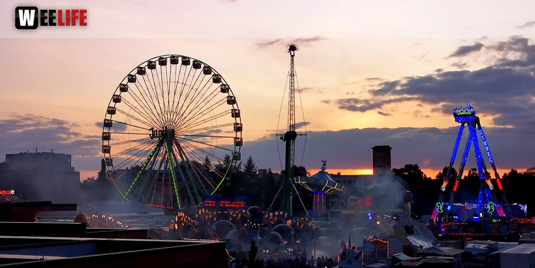 Nachmittag von Oben Hofer Volksfest Tag 7