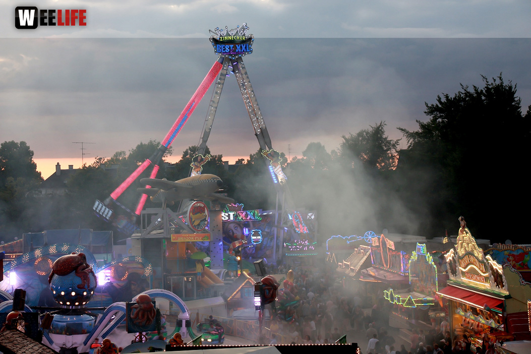Nachmittag von Oben Hofer Volksfest Tag 7