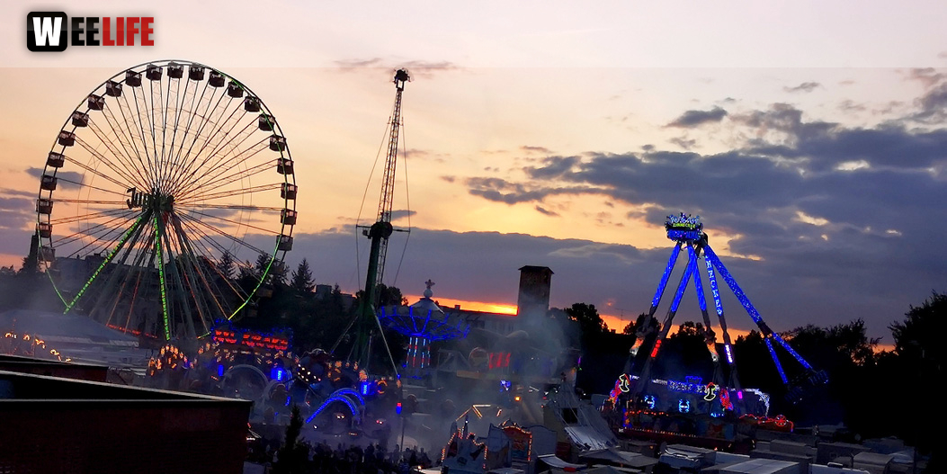 Nachmittag von Oben Hofer Volksfest Tag 7