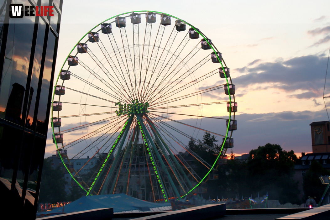 Nachmittag von Oben Hofer Volksfest Tag 7