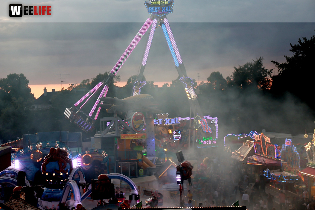 Nachmittag von Oben Hofer Volksfest Tag 7
