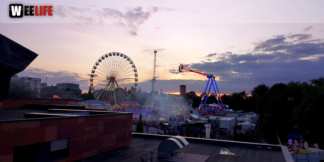 Nachmittag von Oben Hofer Volksfest Tag 7
