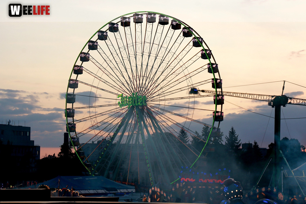 Nachmittag von Oben Hofer Volksfest Tag 7