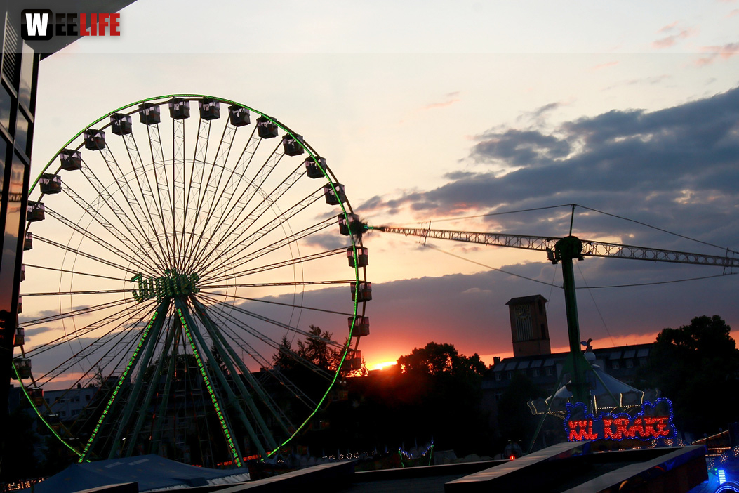 Nachmittag von Oben Hofer Volksfest Tag 7