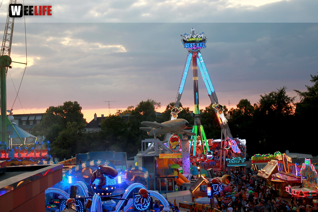 Nachmittag von Oben Hofer Volksfest Tag 7