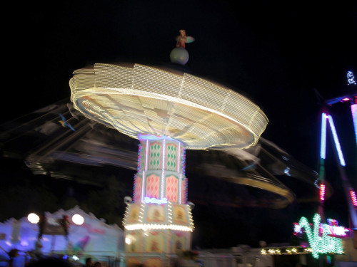 Langzeit Belichtung Hofer Volksfest 2019 – Foto 6