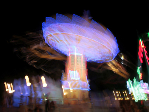 Langzeit Belichtung Hofer Volksfest 2019 – Foto 8