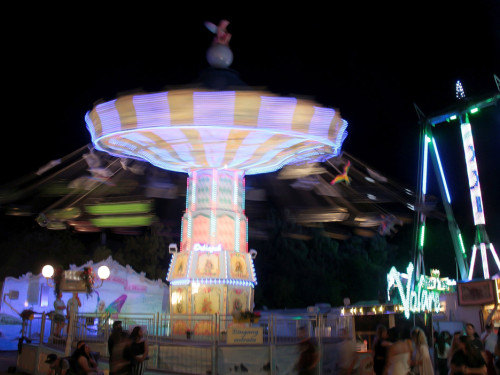 Langzeit Belichtung Hofer Volksfest 2019 – Foto 10