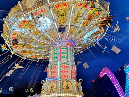 Langzeit Belichtung Hofer Volksfest 2019 – Foto 14