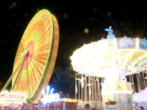 Langzeit Belichtung Hofer Volksfest 2019 – Foto 30