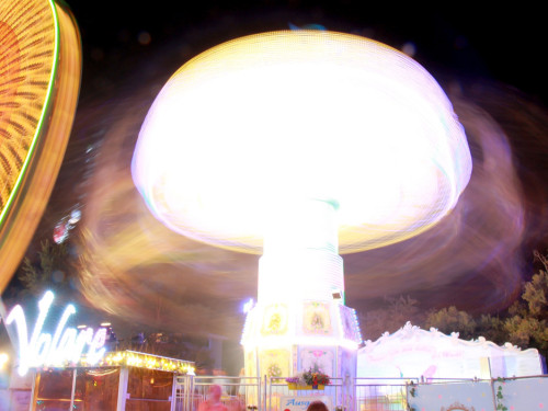 Langzeit Belichtung Hofer Volksfest 2019 – Foto 35