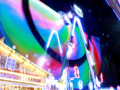 Langzeit Belichtung Hofer Volksfest 2019 – Foto 48