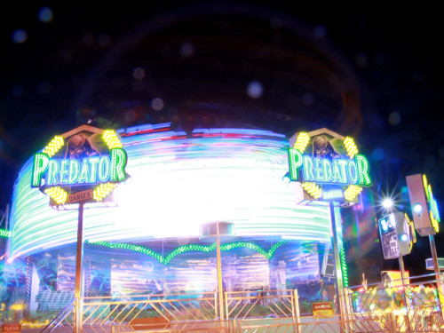 Langzeit Belichtung Hofer Volksfest 2019 – Foto 74