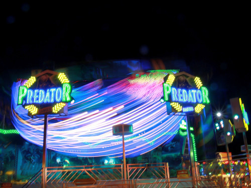 Langzeit Belichtung Hofer Volksfest 2019 – Foto 88