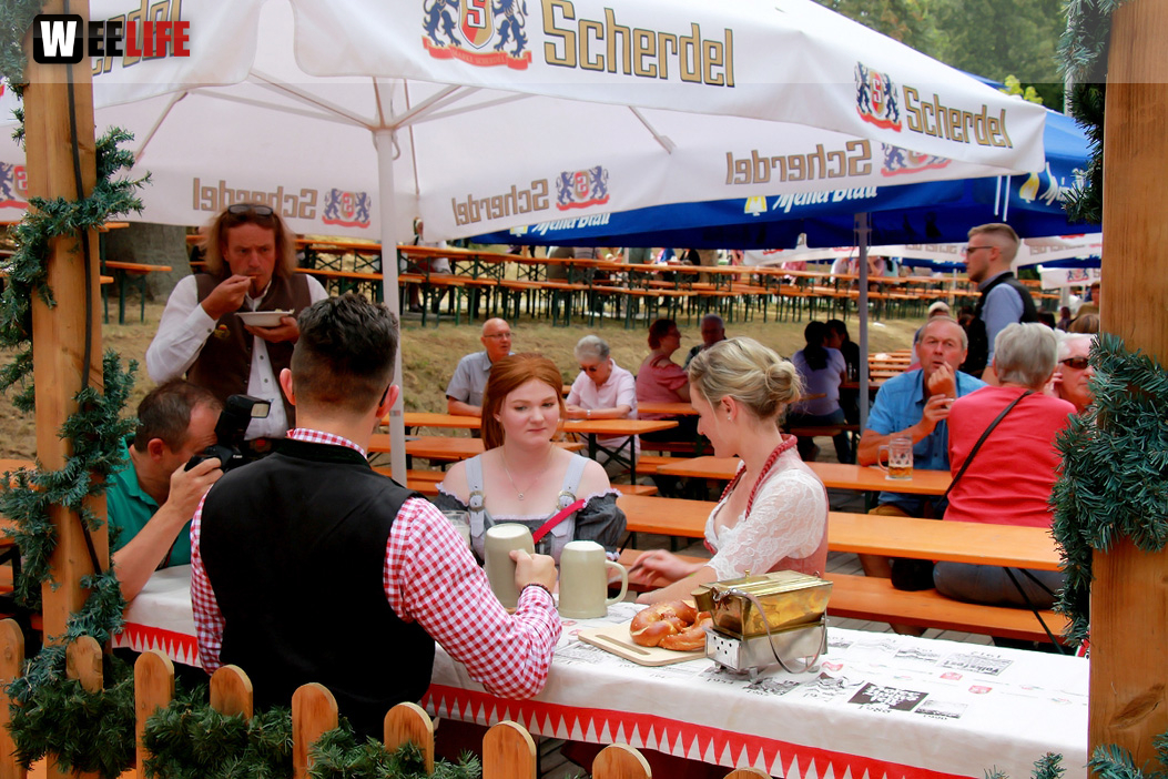 Nachmittag Hofer Volksfest Tag 8 2.8.2019