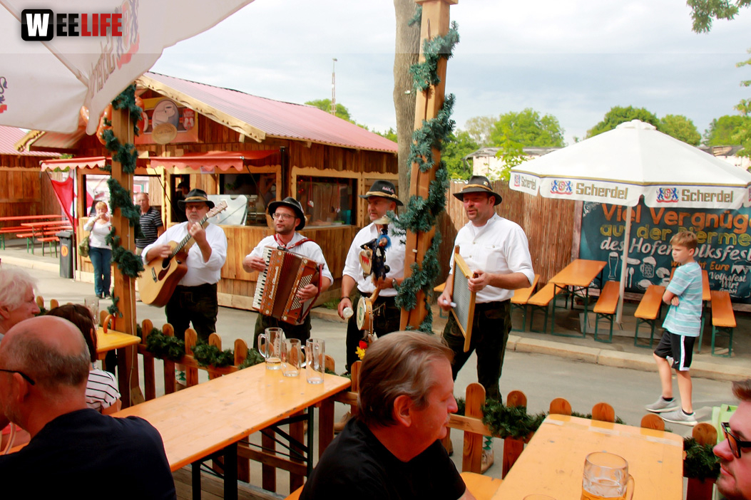Nachmittag Hofer Volksfest Tag 8 2.8.2019