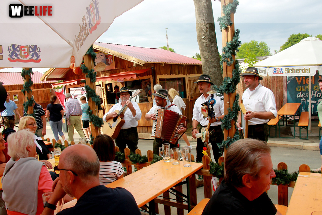 Nachmittag Hofer Volksfest Tag 8 2.8.2019
