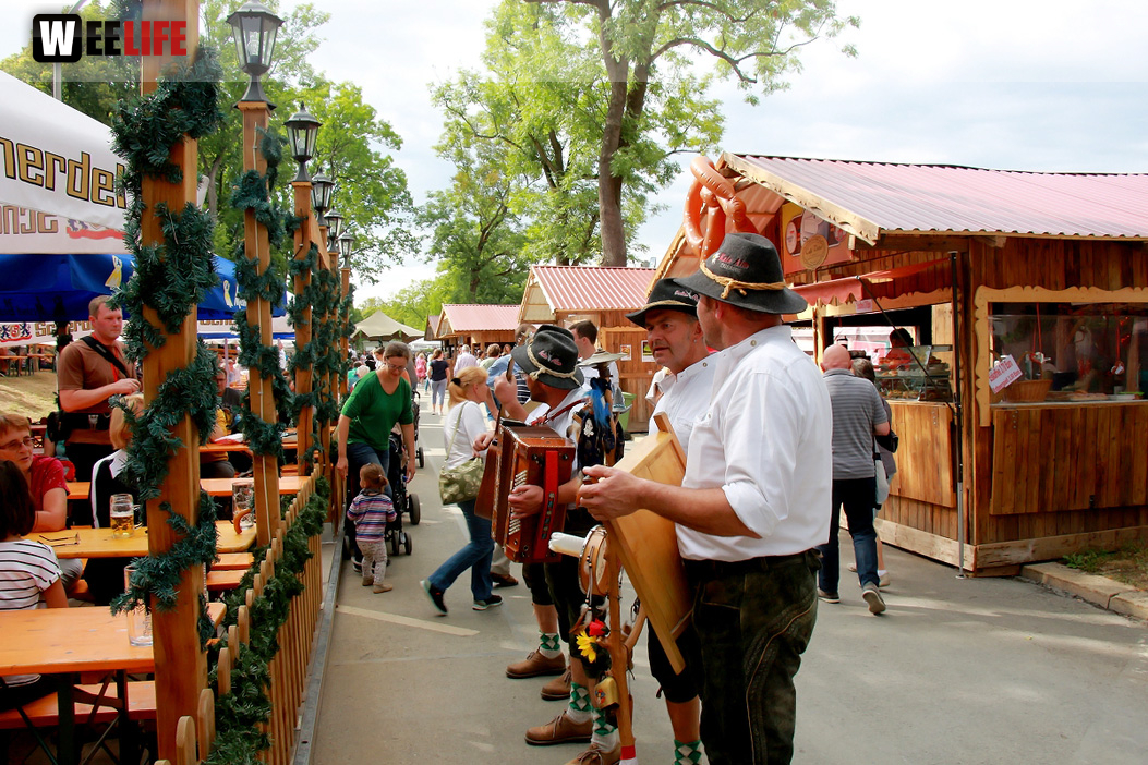 Nachmittag Hofer Volksfest Tag 8 2.8.2019