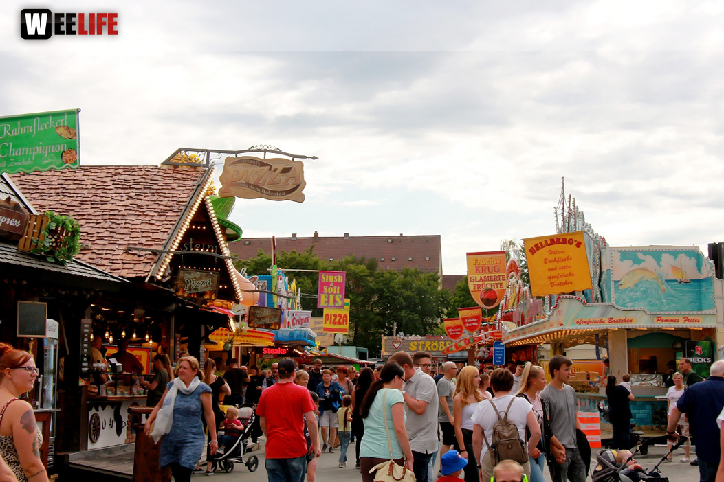 Nachmittag Hofer Volksfest Tag 8 2.8.2019