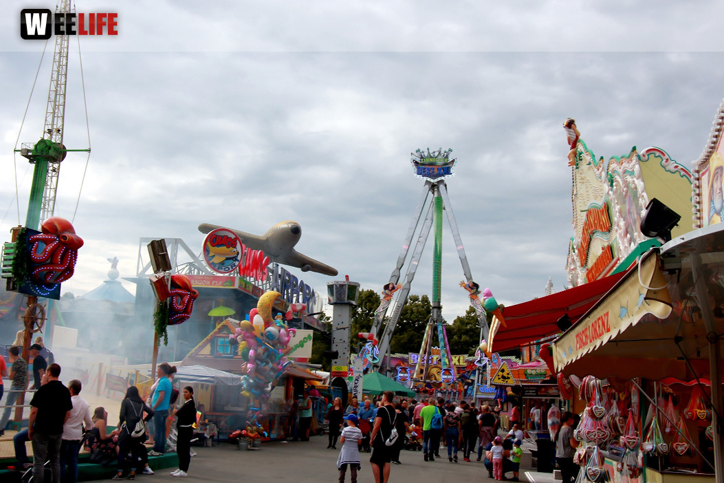 Nachmittag Hofer Volksfest Tag 8 2.8.2019