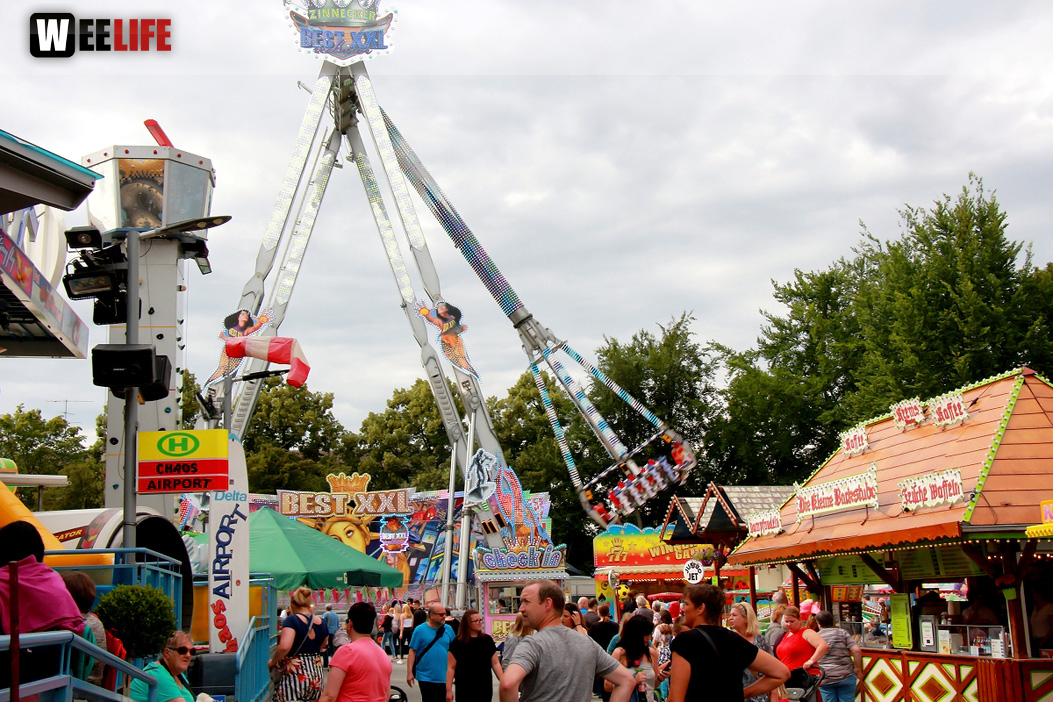 Nachmittag Hofer Volksfest Tag 8 2.8.2019