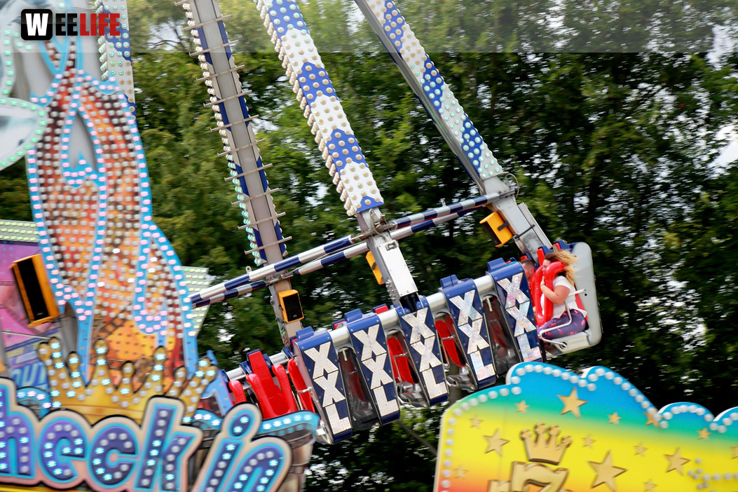 Nachmittag Hofer Volksfest Tag 8 2.8.2019