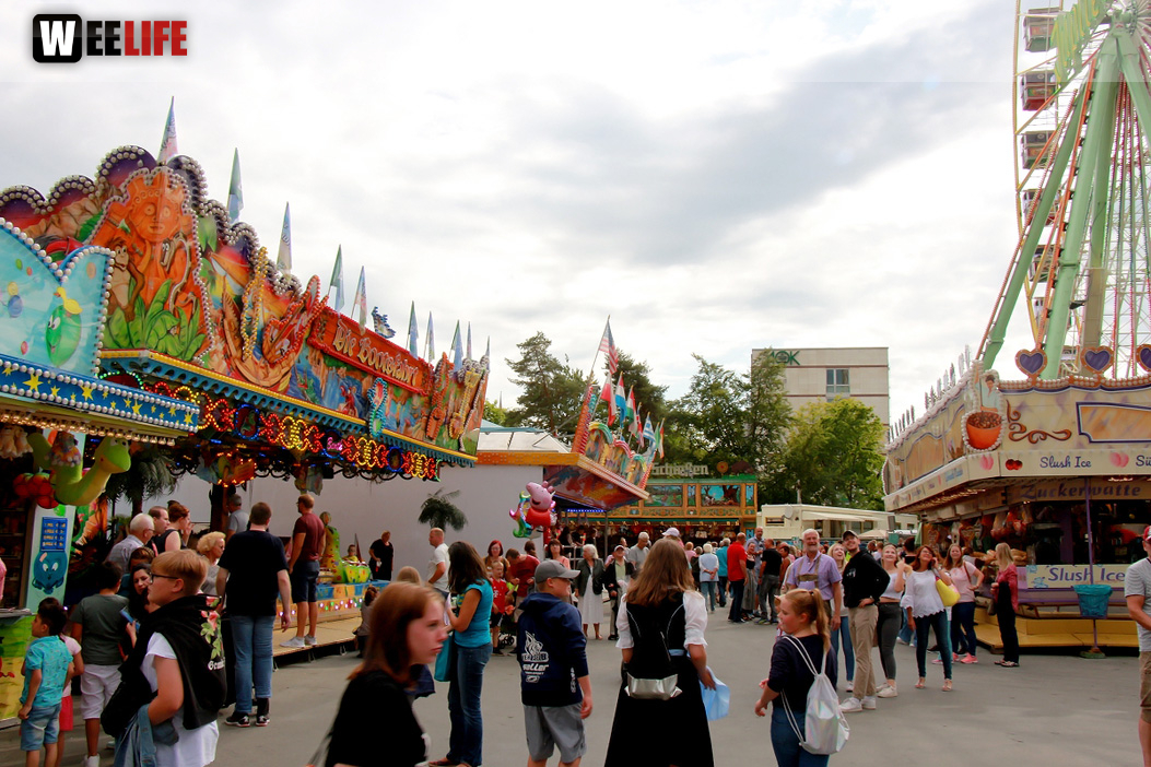 Nachmittag Hofer Volksfest Tag 8 2.8.2019