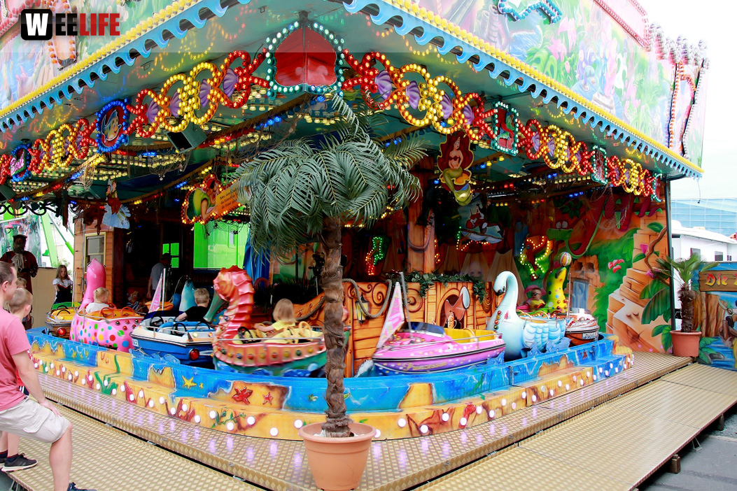 Nachmittag Hofer Volksfest Tag 8 2.8.2019