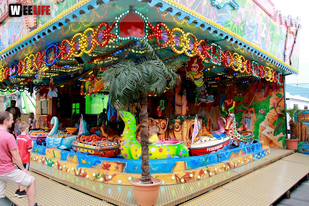 Nachmittag Hofer Volksfest Tag 8 2.8.2019