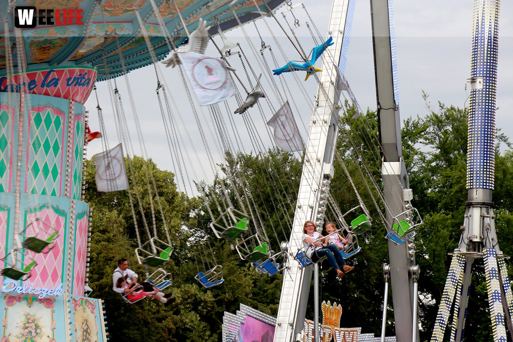 Nachmittag Hofer Volksfest Tag 8 2.8.2019