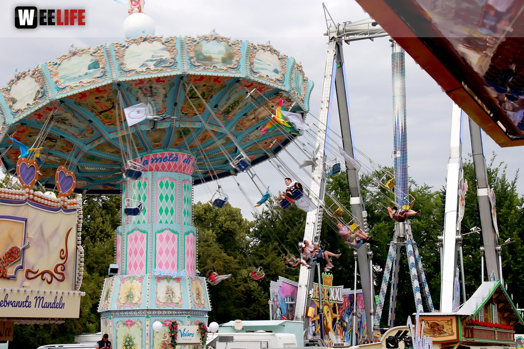 Nachmittag Hofer Volksfest Tag 8 2.8.2019