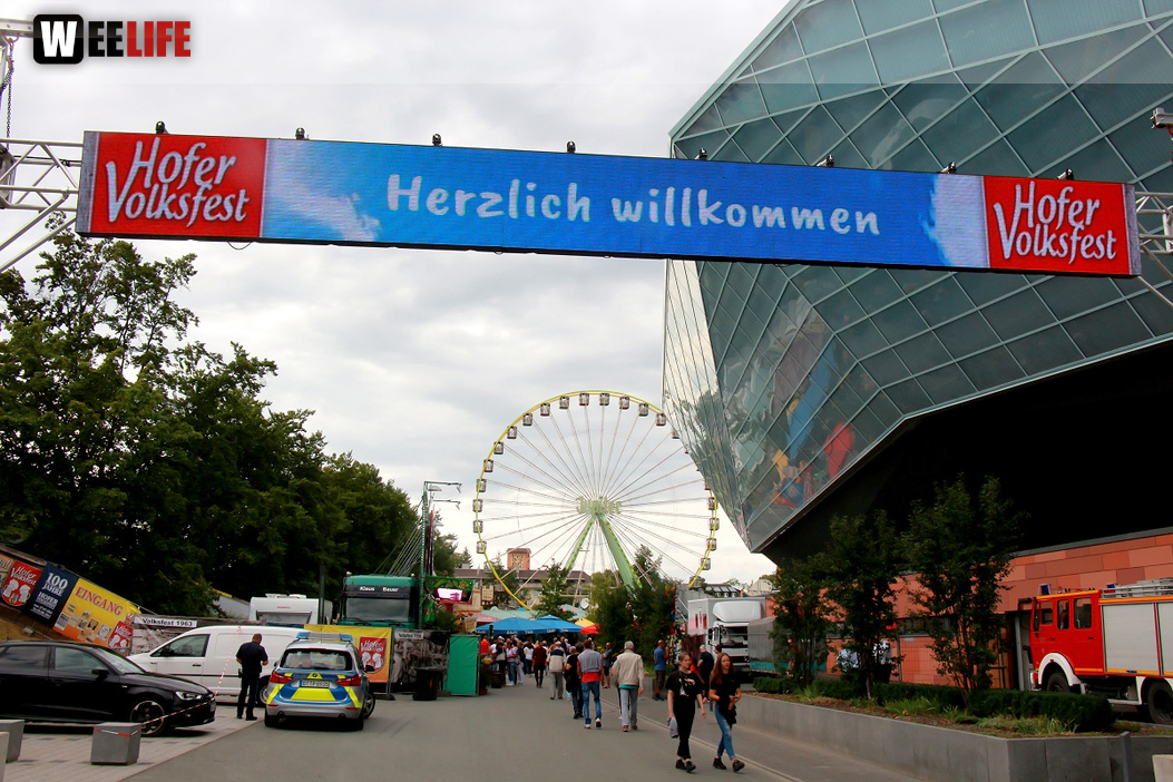 Nachmittag Hofer Volksfest Tag 8 2.8.2019