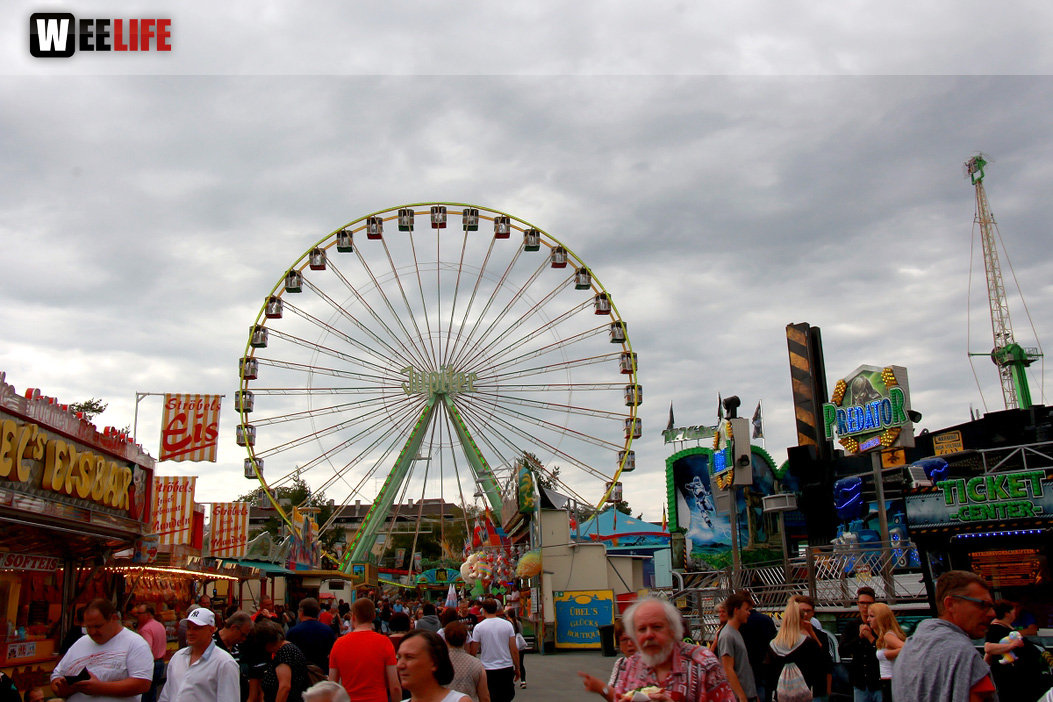 Nachmittag Hofer Volksfest Tag 8 2.8.2019