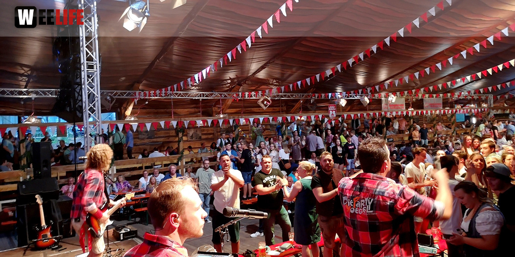 Die Partyvögel Hofer Volksfest Tag 8